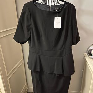 Brand New! Ted Baker black dress size 14.